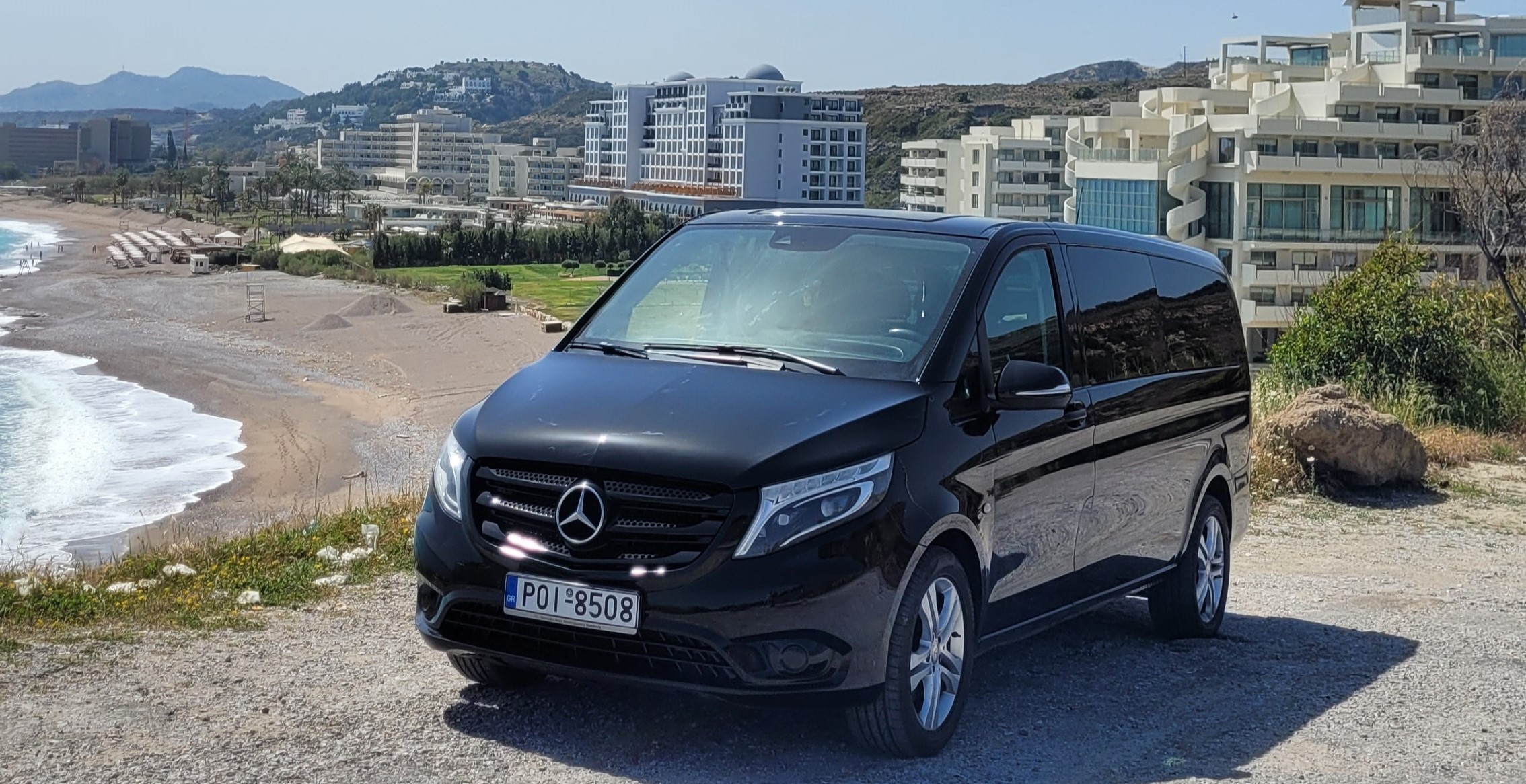 transfer to ixia, taxi service to ixia, rhodes airport taxi to ixia